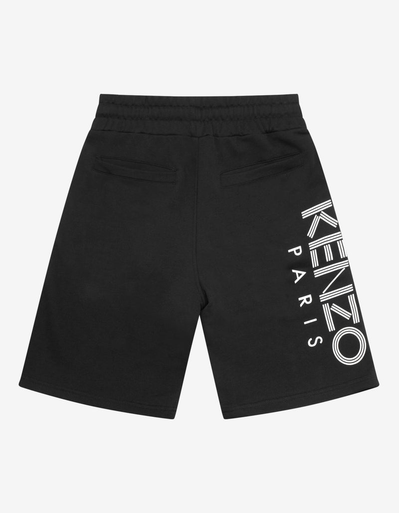 Kenzo Black Logo Sport Shorts