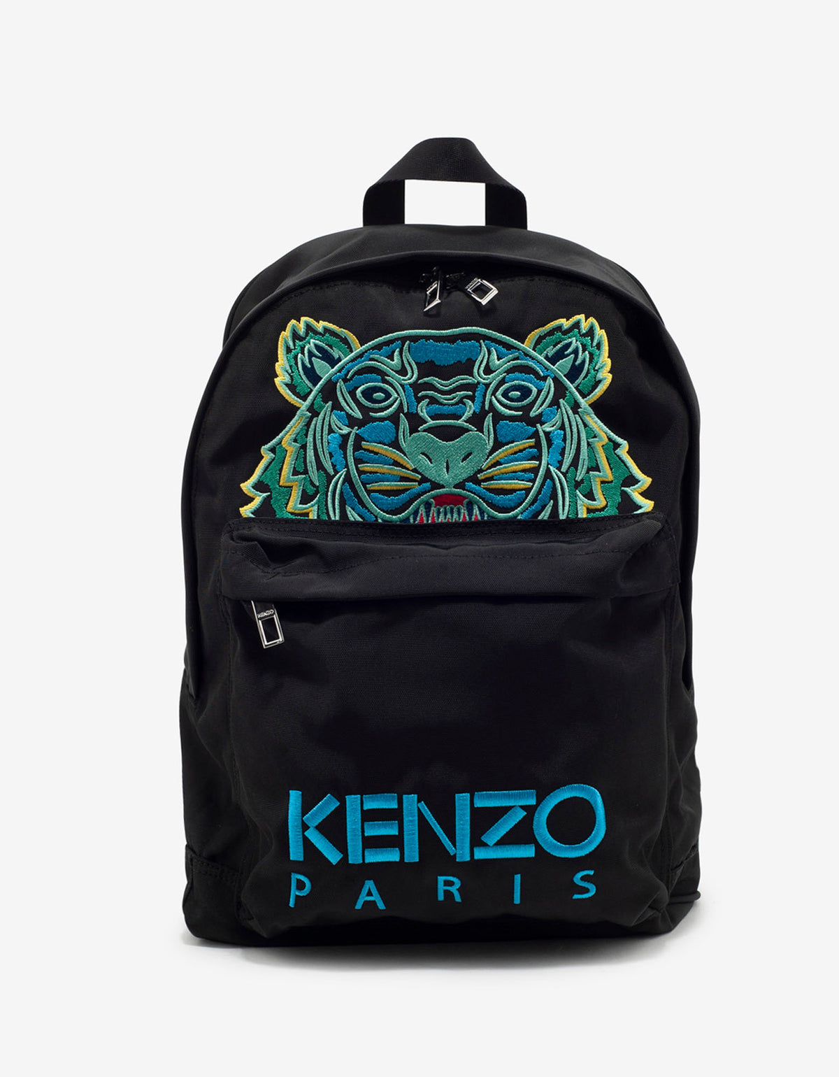 Kenzo Black Tiger Embroidery Backpack