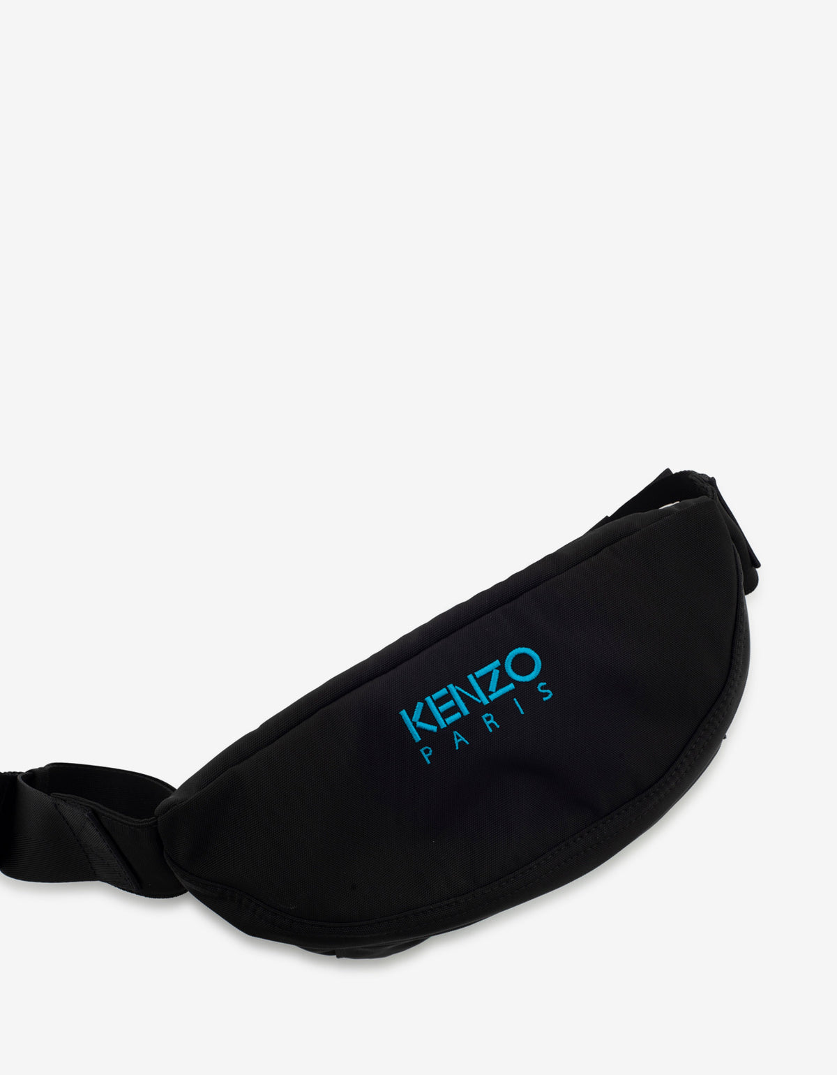 Kenzo Black Tiger Embroidery Waist Bag