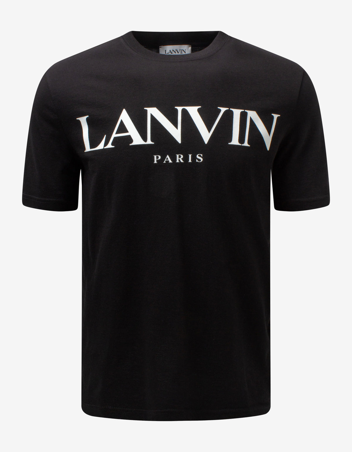 Lanvin Black Lanvin Logo Print T-Shirt