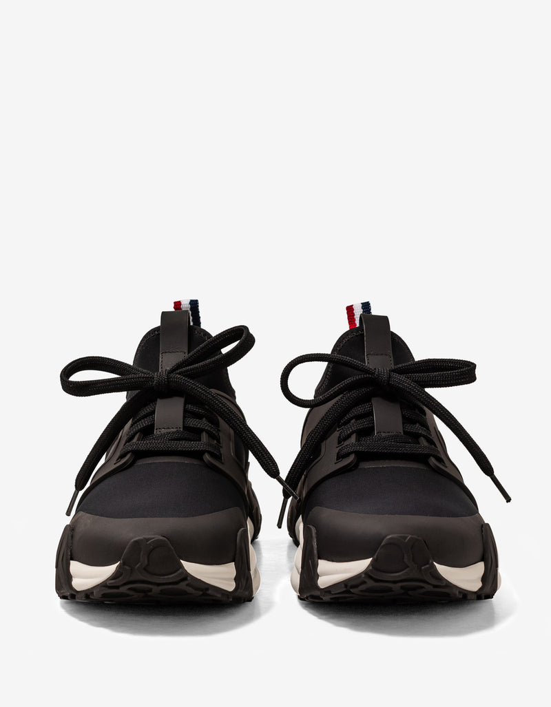 Moncler Black Lunarove Low Top Trainers