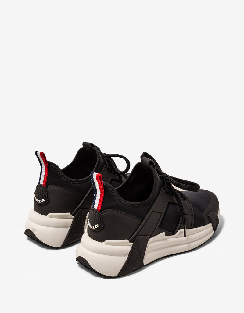 Moncler Black Lunarove Low Top Trainers