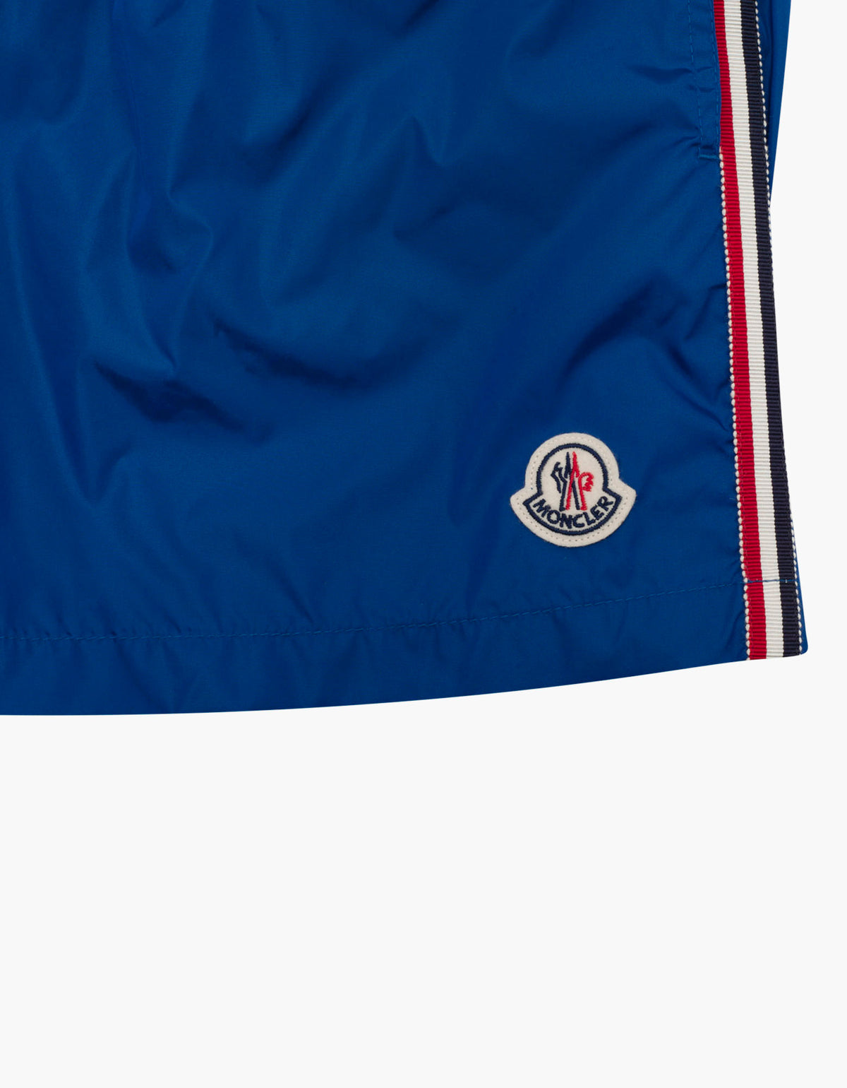 Moncler Blue Tricolour Seam Swim Shorts