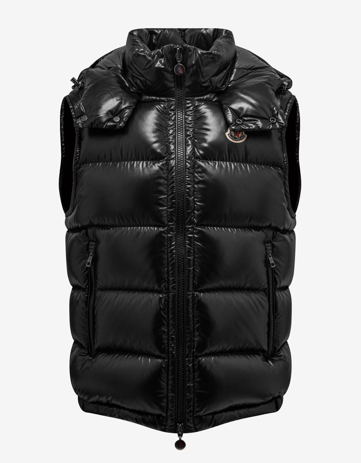 Moncler Bormes Black Nylon Down Gilet