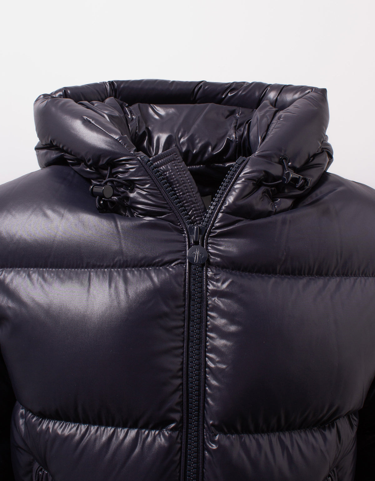 Moncler Ecrins Navy Blue Nylon Down Jacket