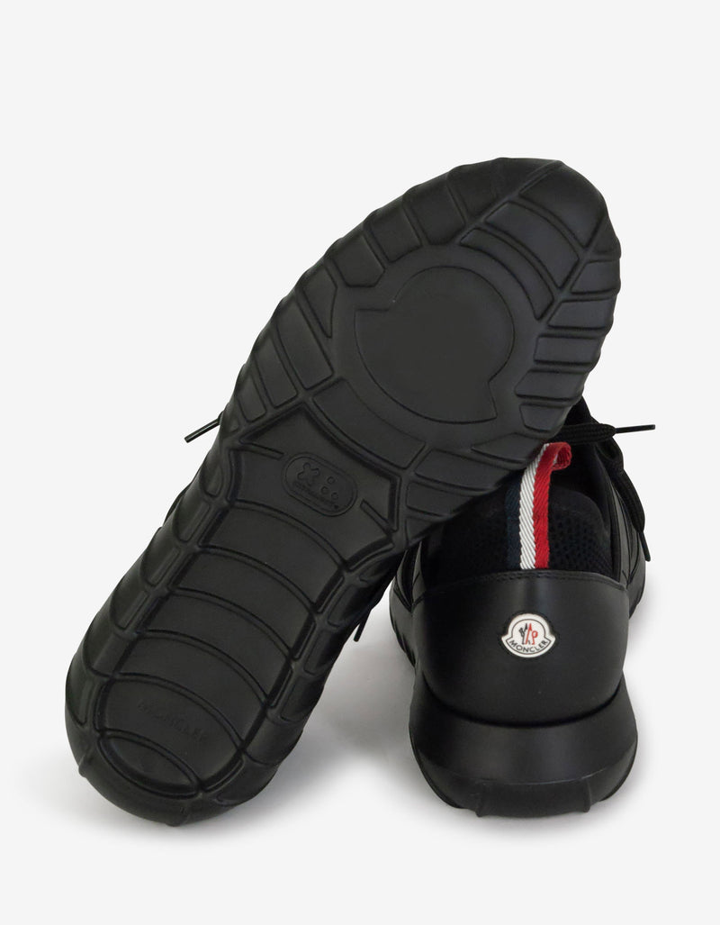 Moncler Emilien Black Knit Sock Trainers