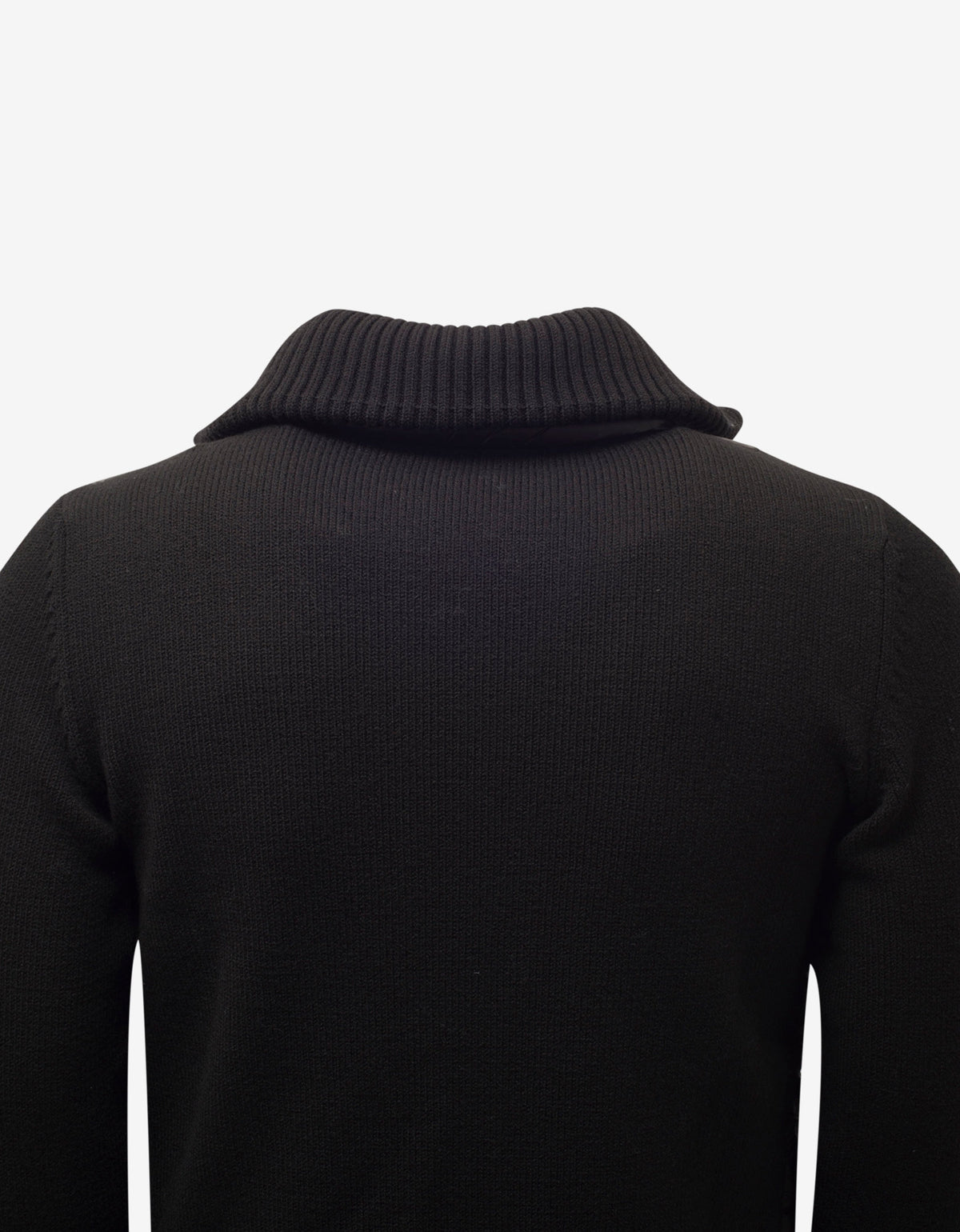 Moncler Grenoble Black Nylon Front Cardigan