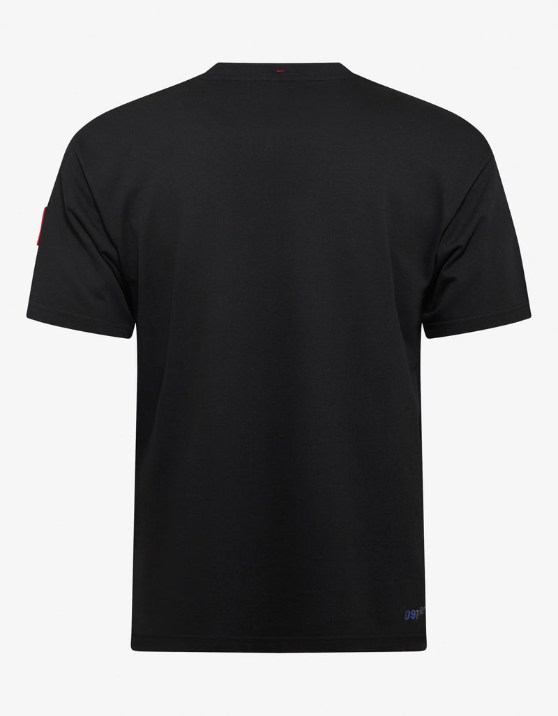 Moncler Grenoble Black Reverse Logo T-Shirt