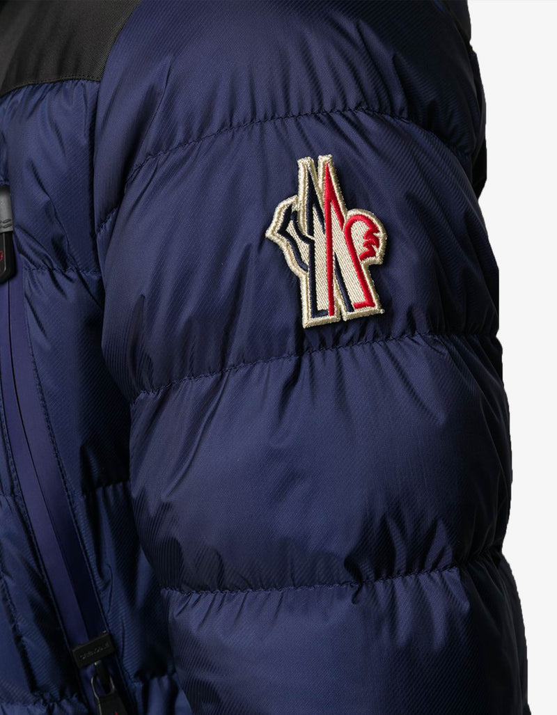 Moncler Grenoble Camurac Navy Blue Down Jacket