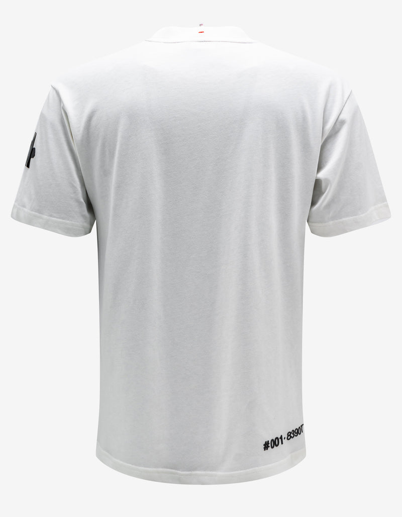 Moncler Grenoble White Apres-Ski T-Shirt