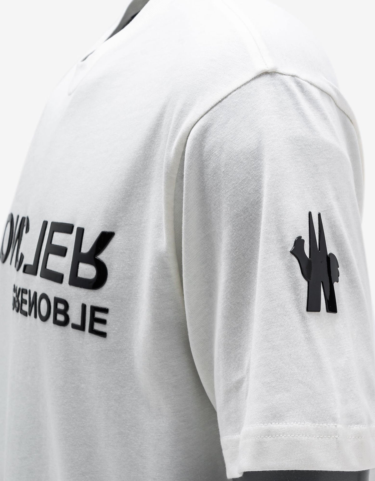 Moncler Grenoble White Apres-Ski T-Shirt