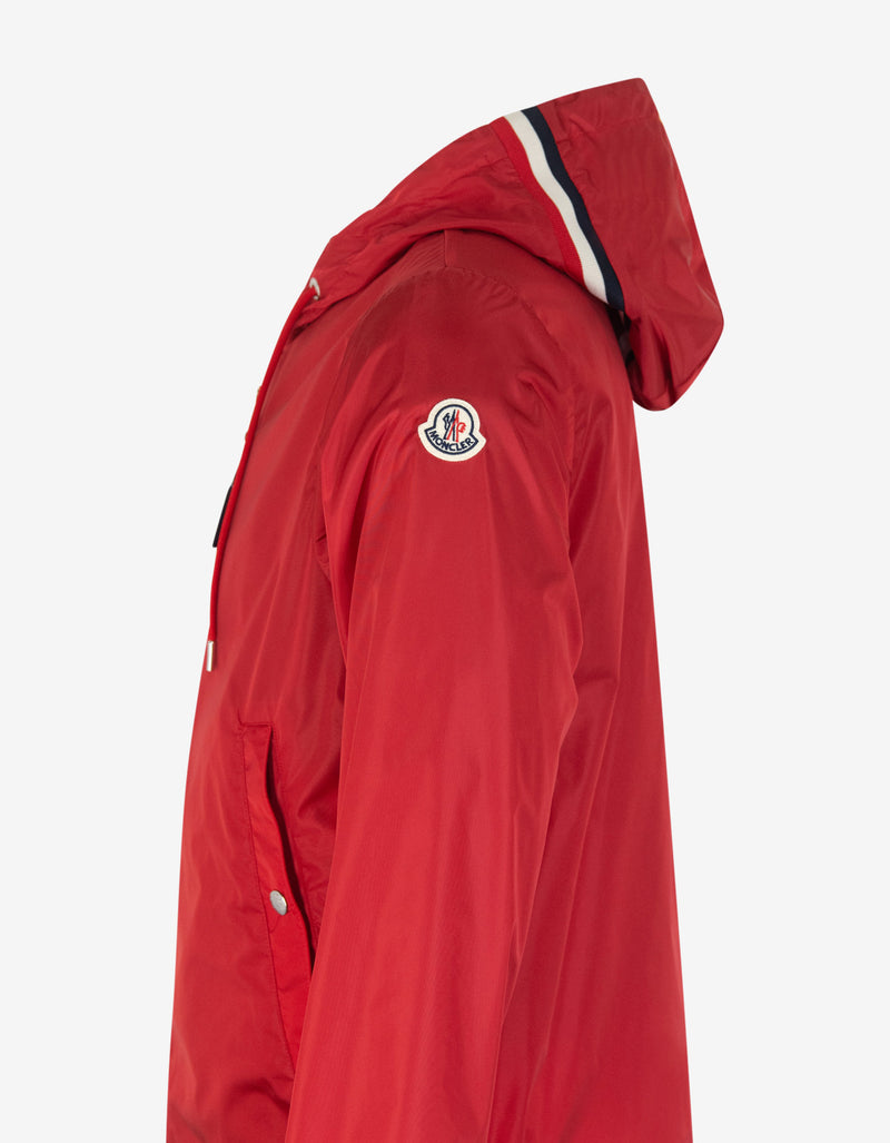 Moncler Grimpeurs Red Nylon Jacket