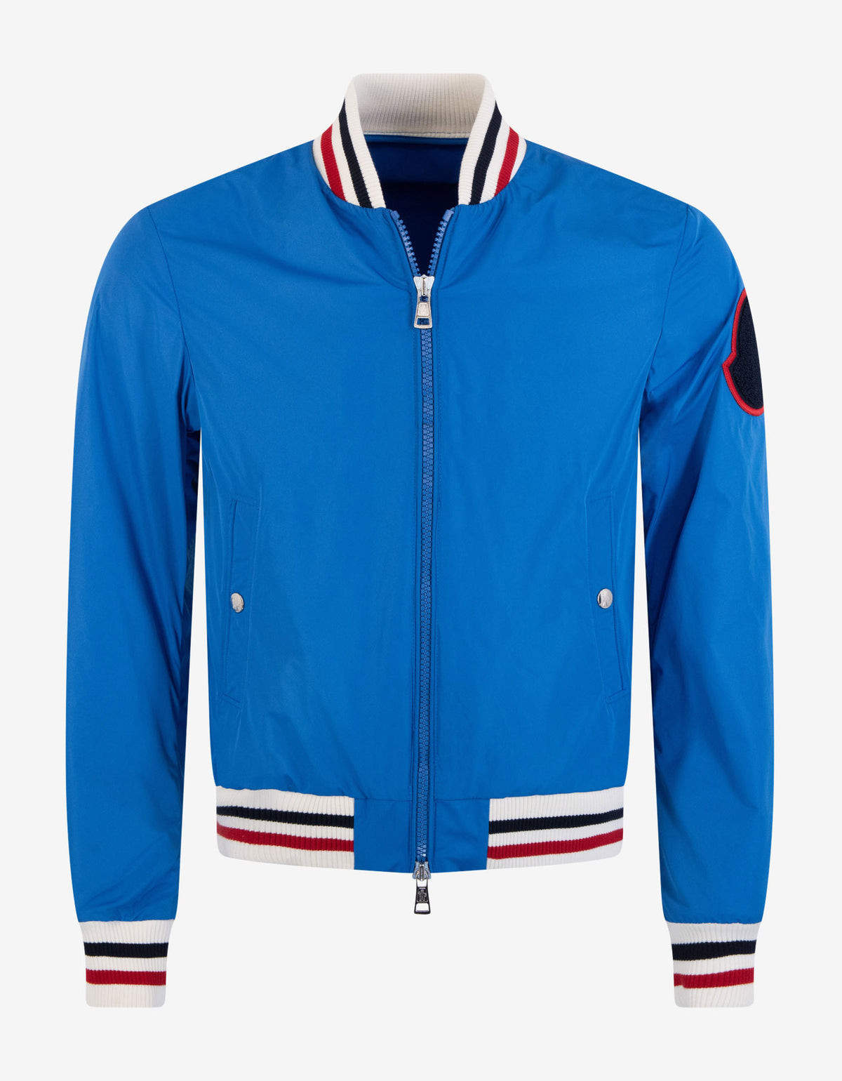 Moncler Huchet Blue Bomber Jacket