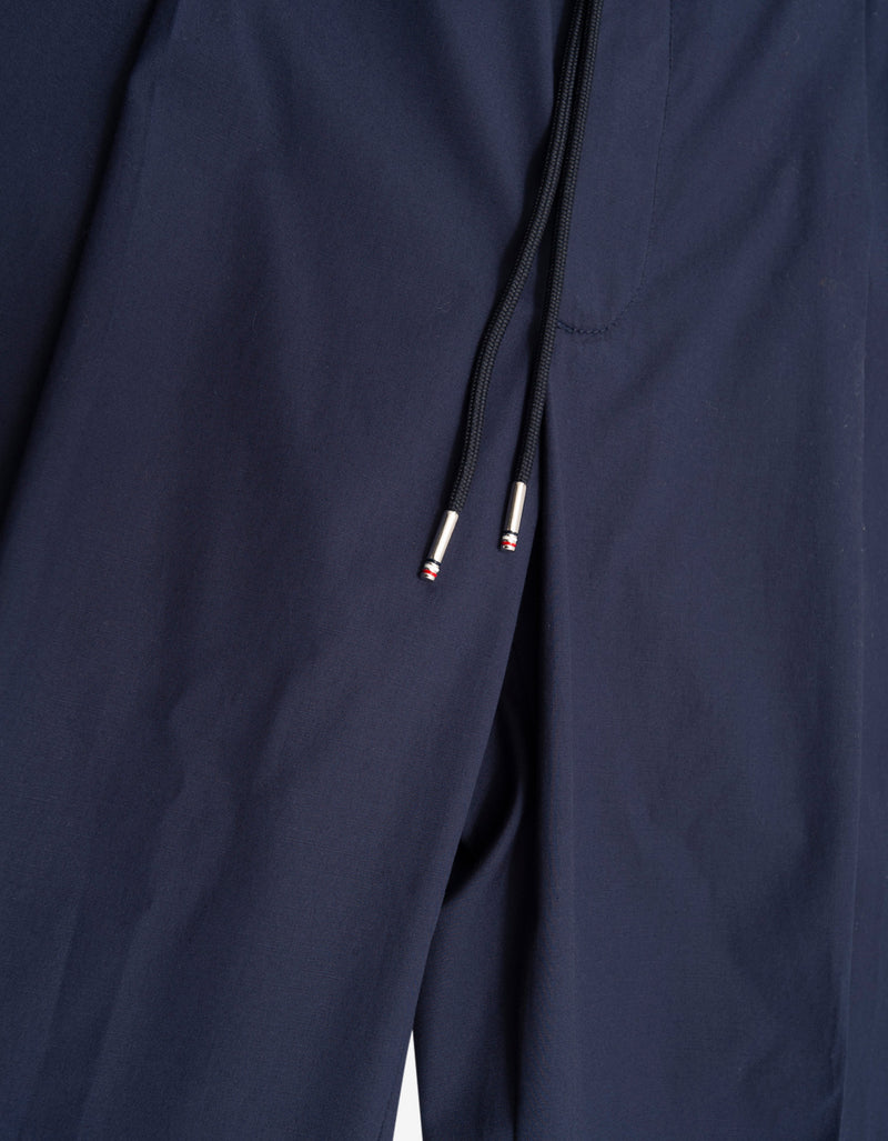 Moncler Navy Blue Casual Athletic Trousers