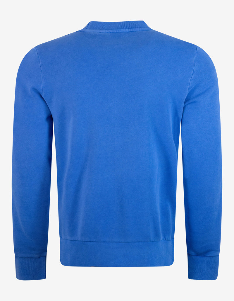 Moncler Sky Blue Sleeve Logo Sweatshirt