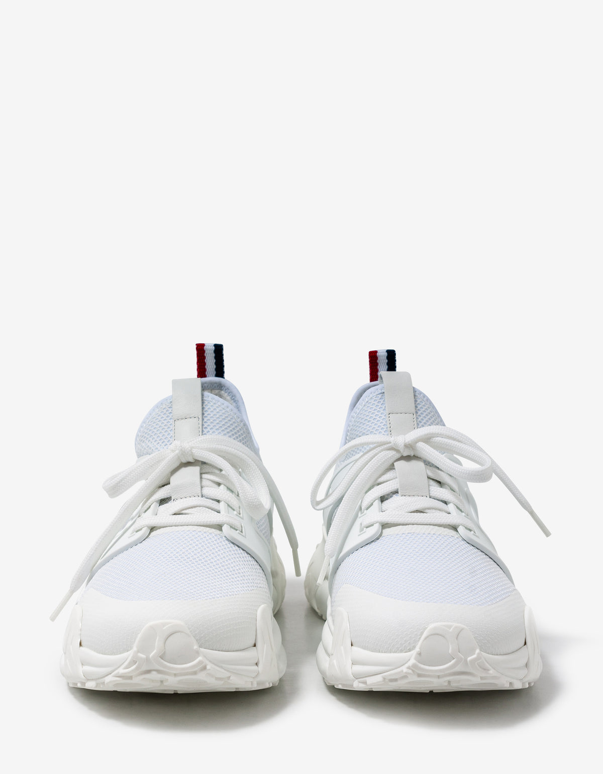 Moncler White Lunarove Low Top Trainers