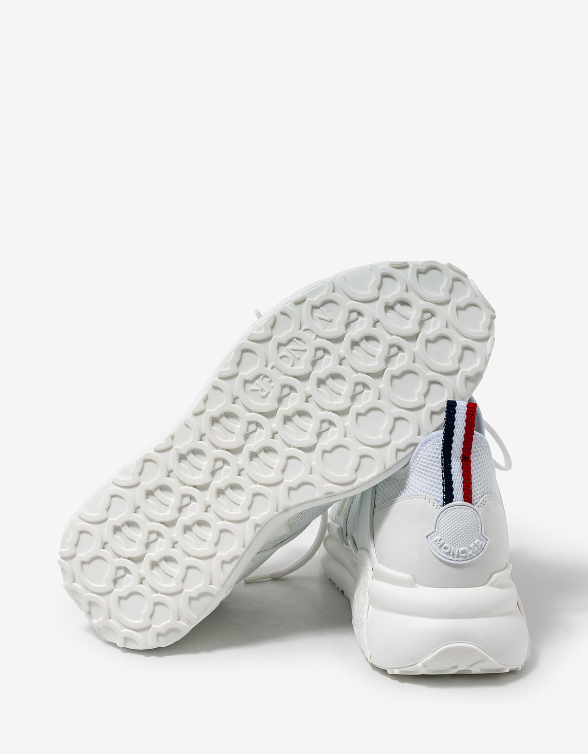 Moncler White Lunarove Low Top Trainers