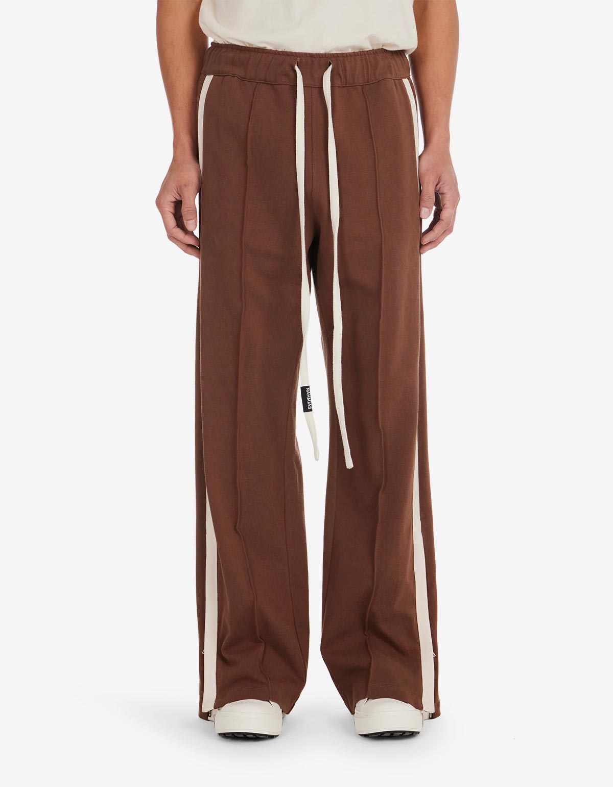 Nahmias Brown Heavy Cotton Track Pant