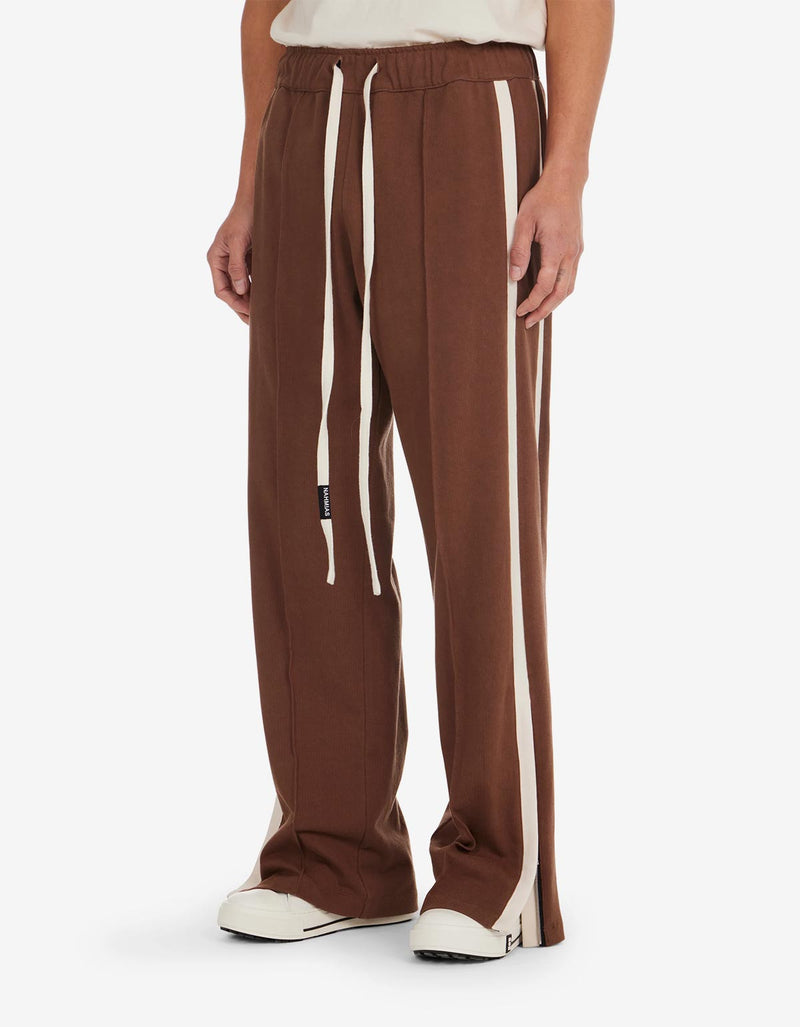 Nahmias Brown Heavy Cotton Track Pant