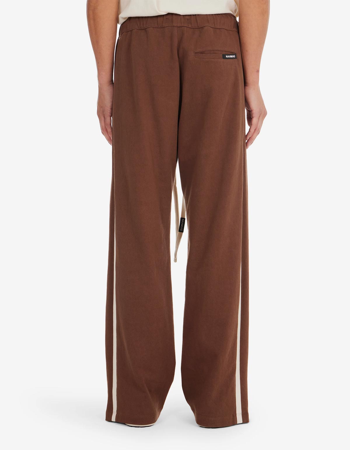 Nahmias Brown Heavy Cotton Track Pant