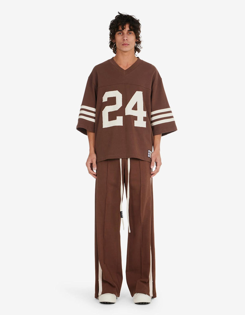 Nahmias Brown Heavy Cotton Track Pant