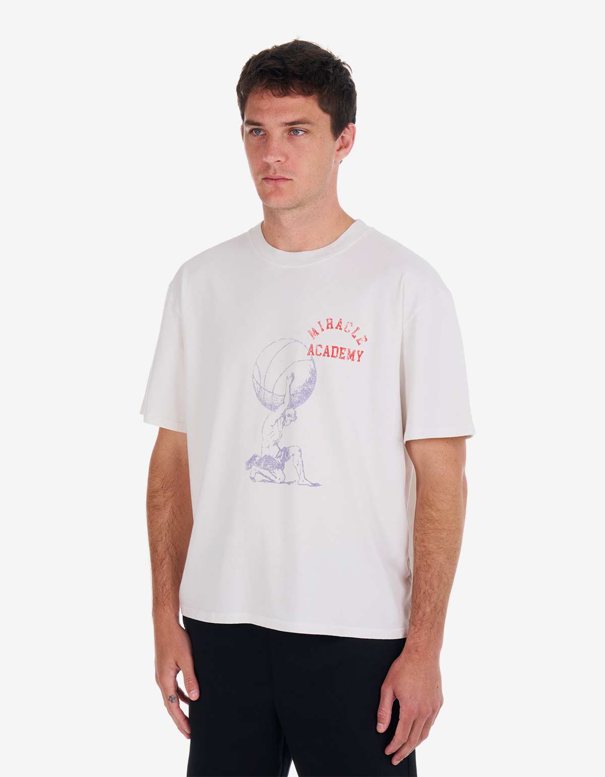 Nahmias White Miracle Atlas Boxy T-Shirt Y10-T23F17-106