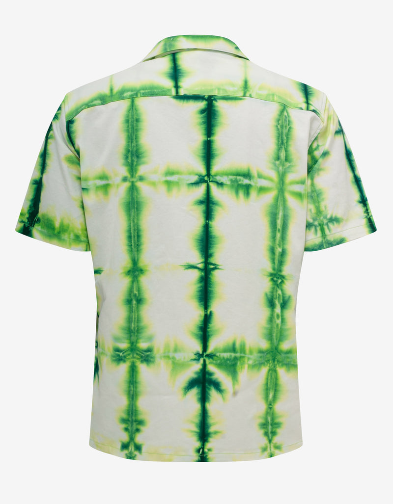 Nahmias Green Tie-Dye Shirt