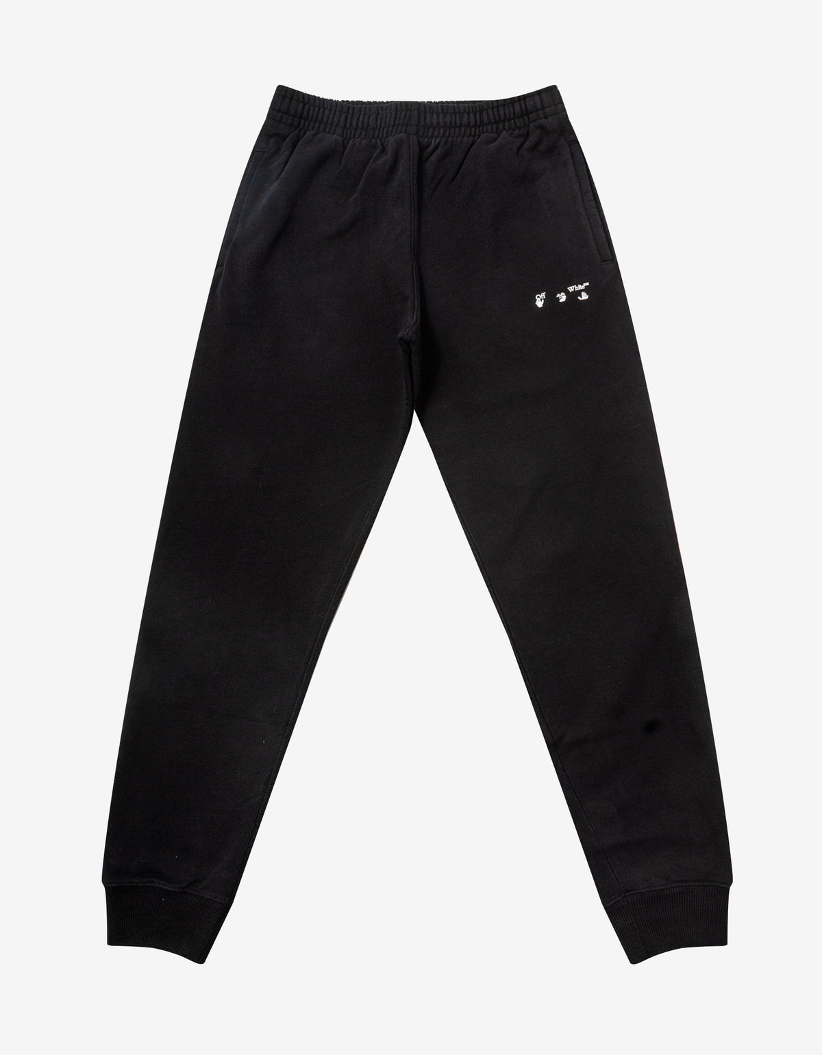 Off-White Black OW Logo Slim Sweat Pants