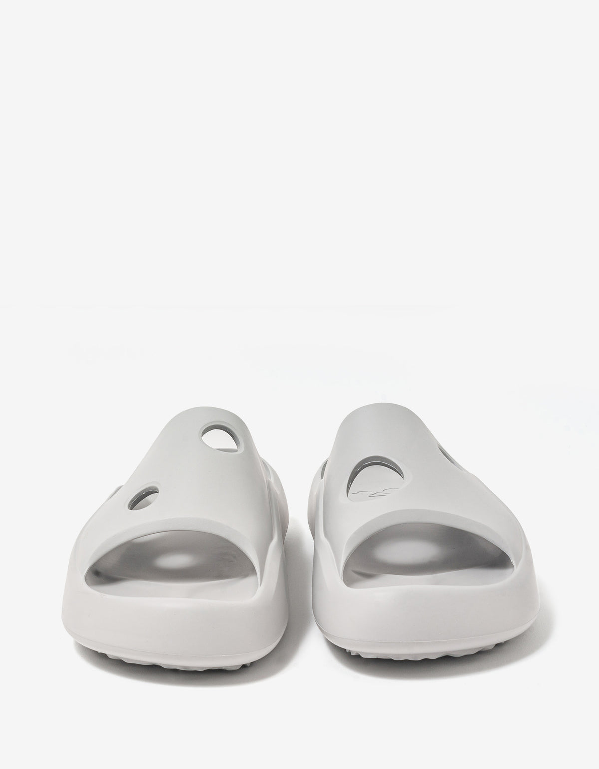 Off-White Grey Meteor Padded Slider Sandals