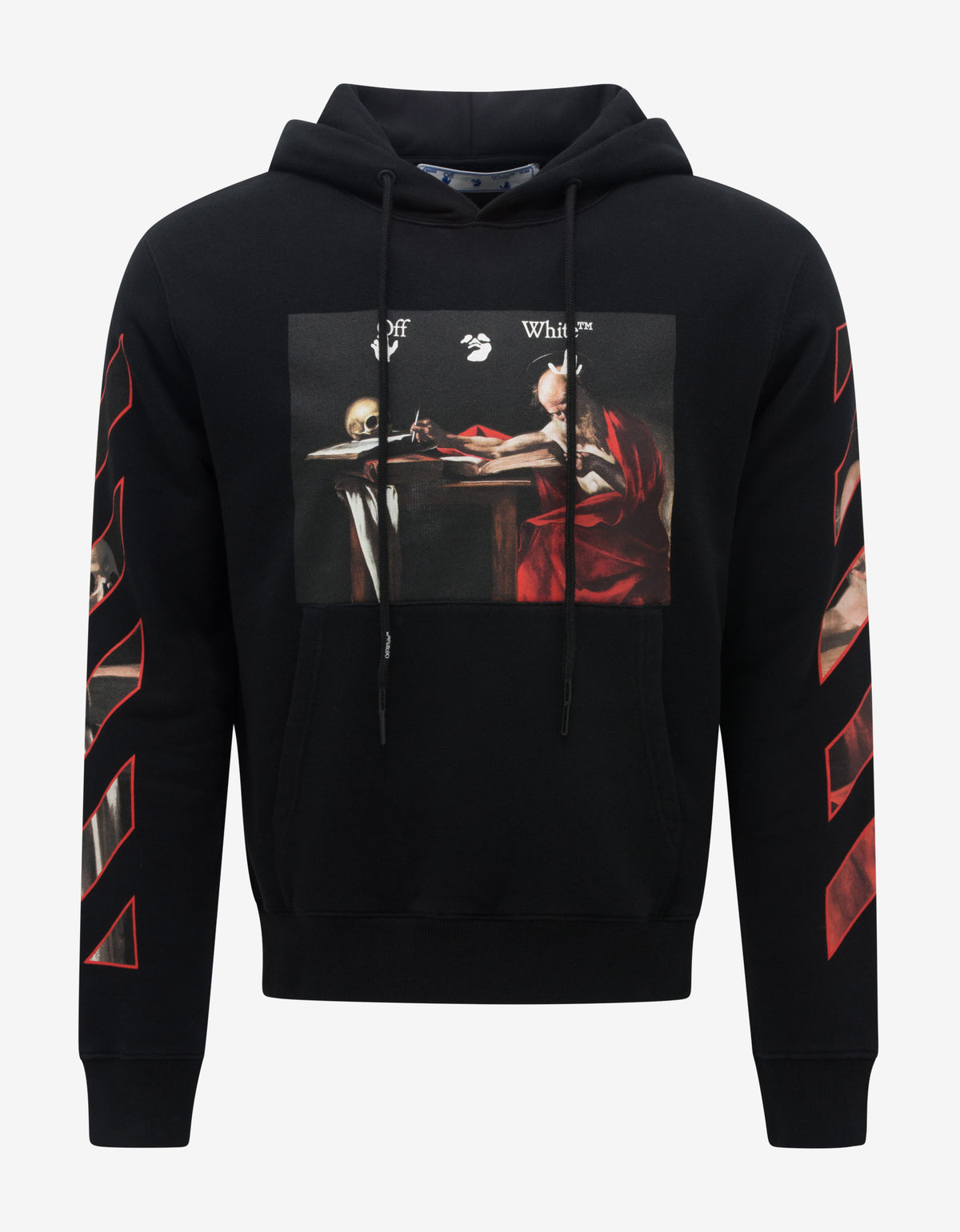 Off-White Black Caravaggio Print Hoodie