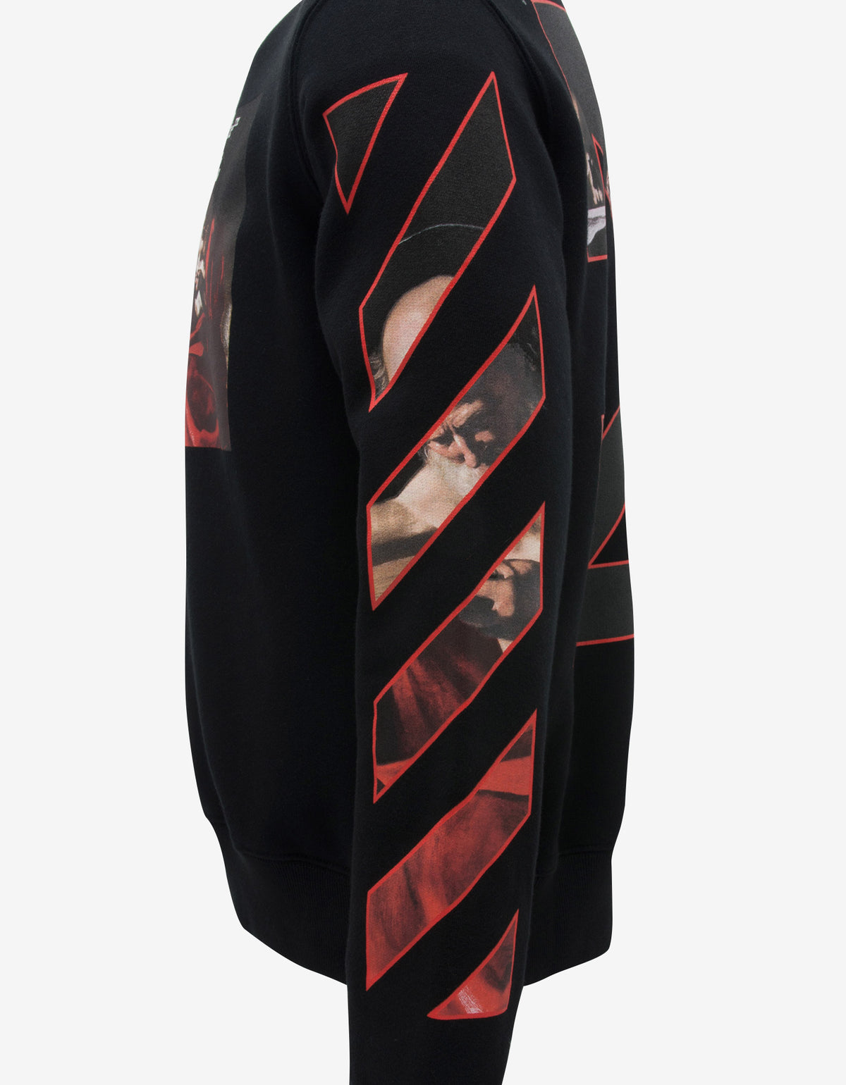 Off-White Black Caravaggio Print Sweatshirt