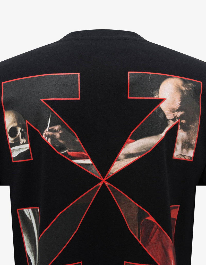 Off-White Black Caravaggio Print T-Shirt