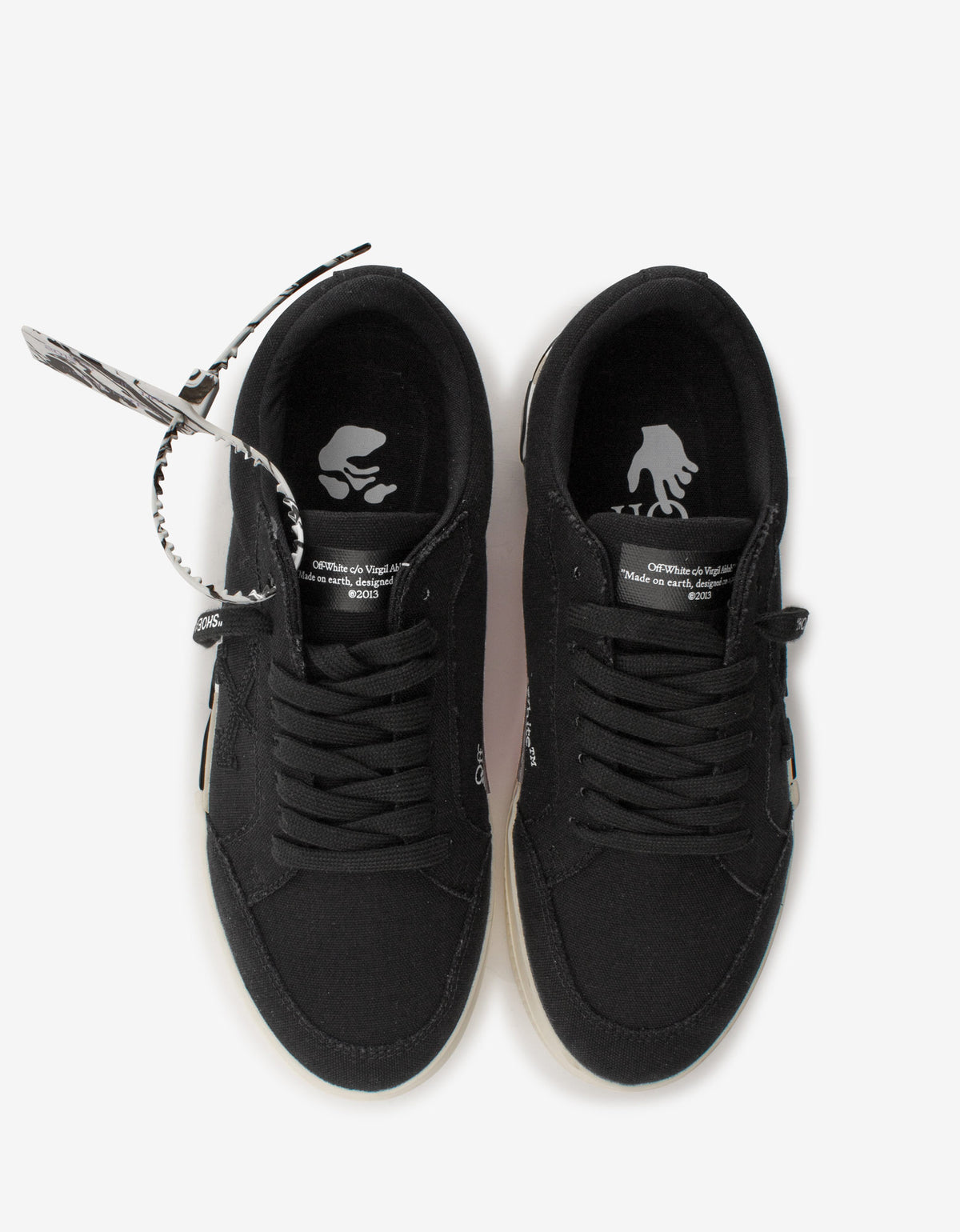 Off-White Black Low Vulcanized Trainers