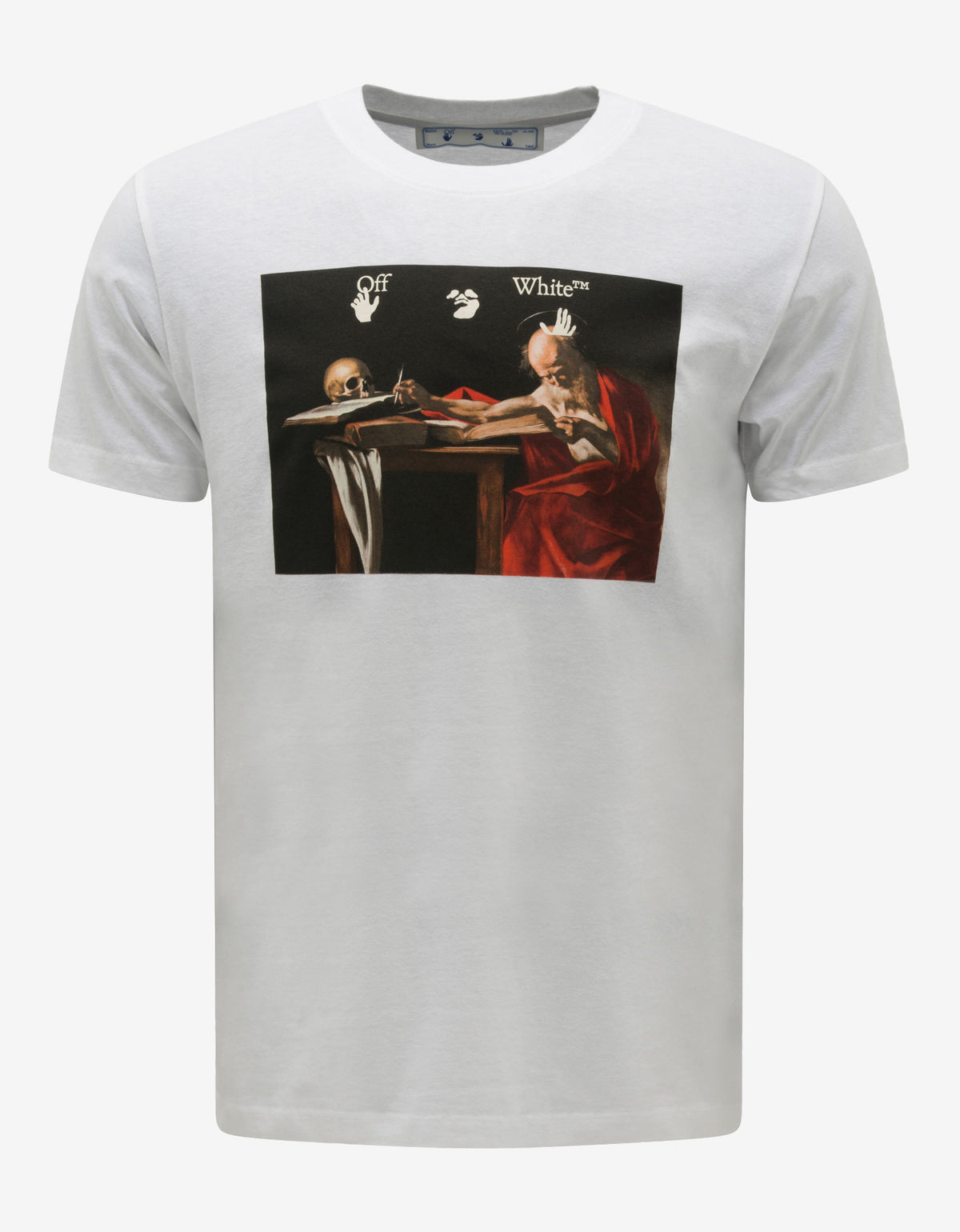 Off-White White Caravaggio Print T-Shirt