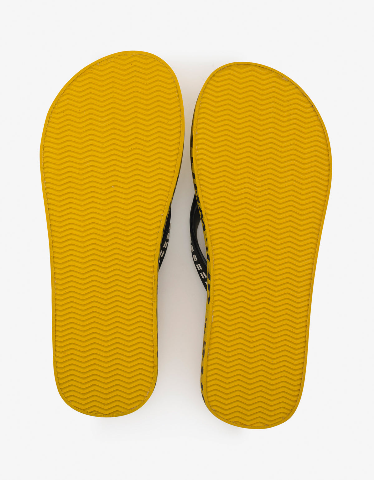 Off-White Yellow Industrial Flip Flops