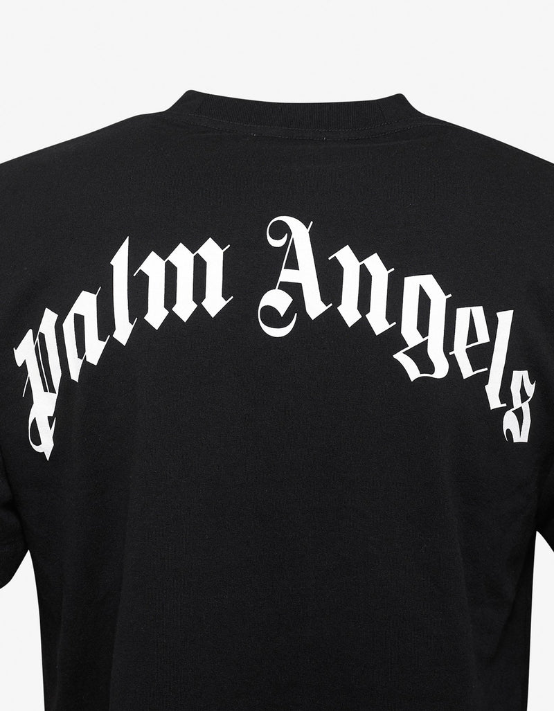 Palm Angels Black Classic Bear Print T-Shirt