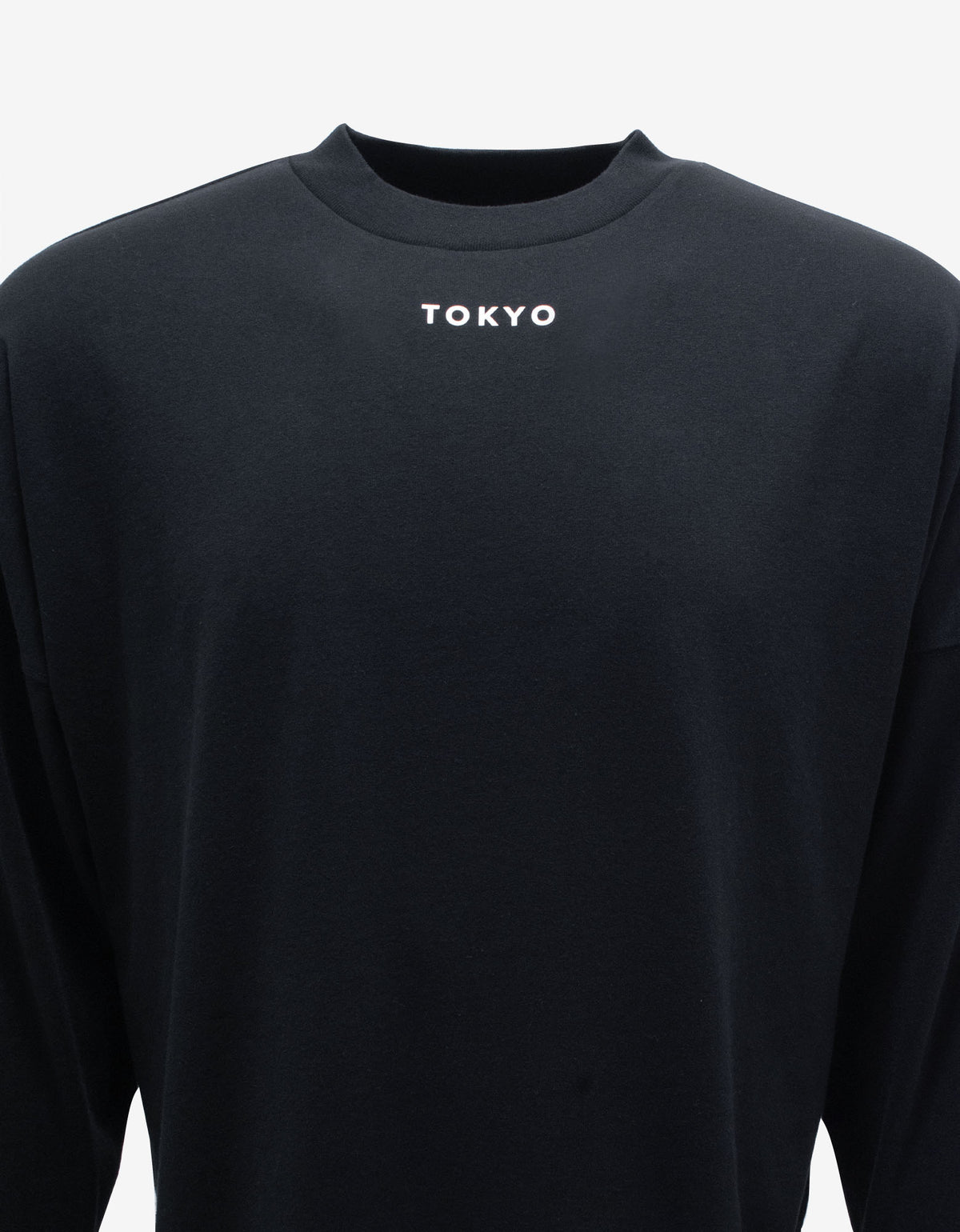 Palm Angels Black Tokyo Sprayed Logo Long Sleeve T-Shirt