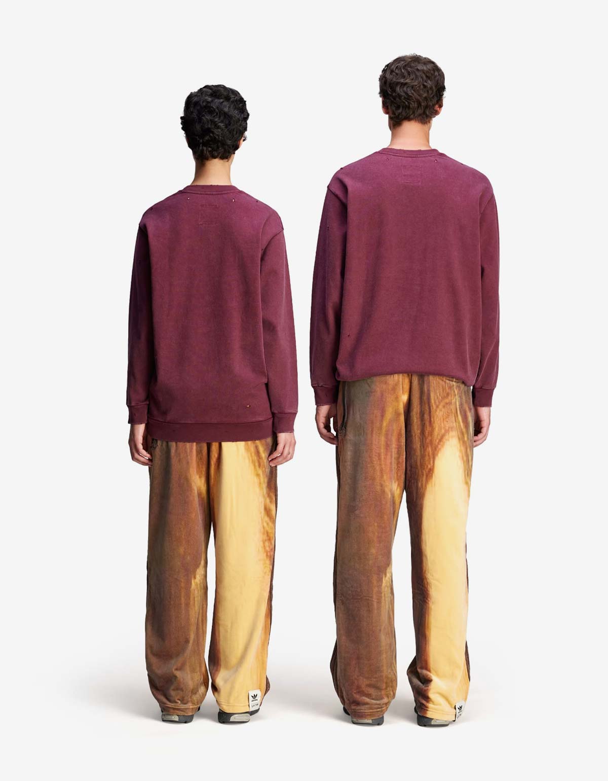 SFTM x Adidas 004 Brown Velvet Pants