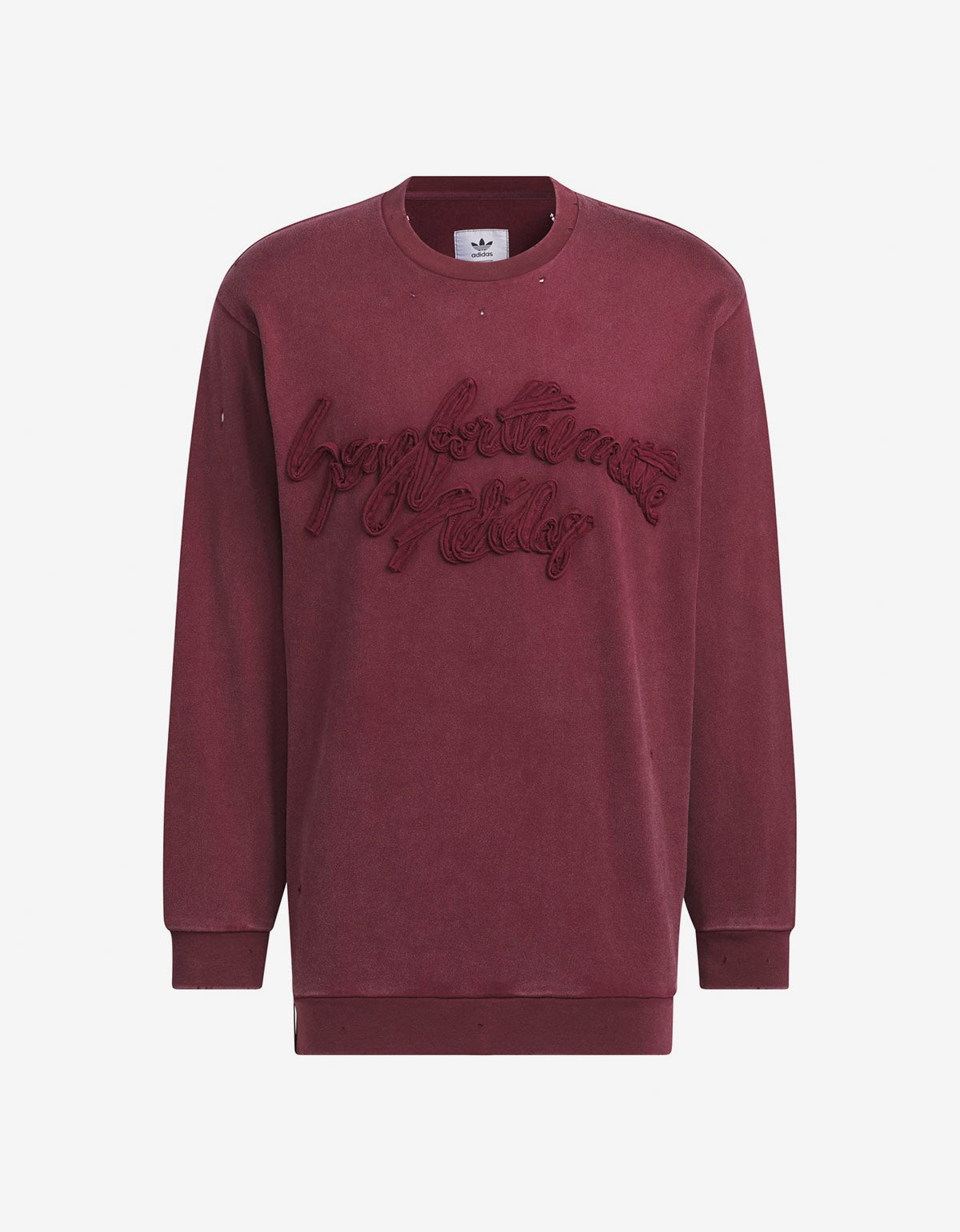 SFTM x Adidas 004 Red Long Sleeve T-Shirt