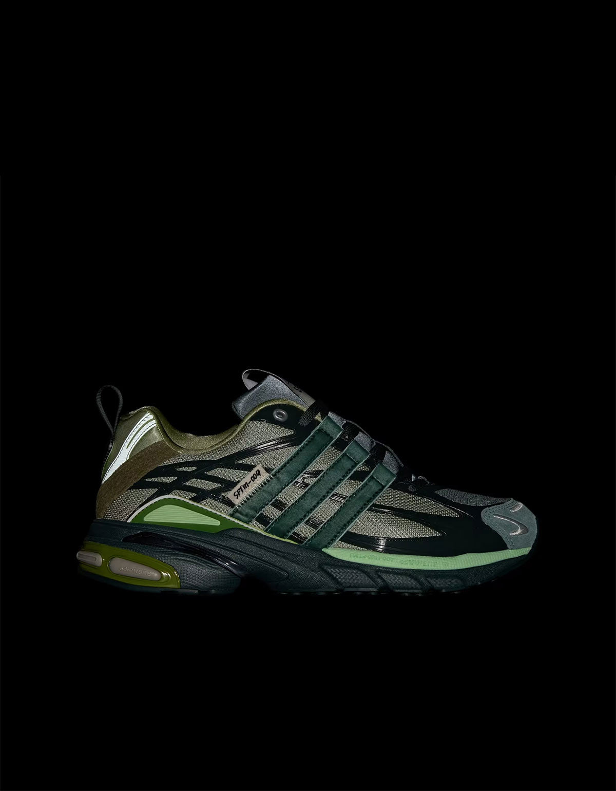 SFTM x Adidas SFTM-004 Green Adistar Cushion Trainers