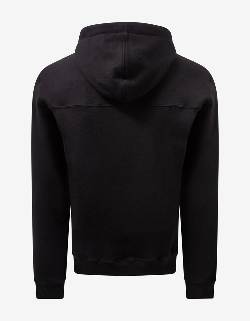 Saint Laurent Black Saint Laurent 50s Logo Hoodie