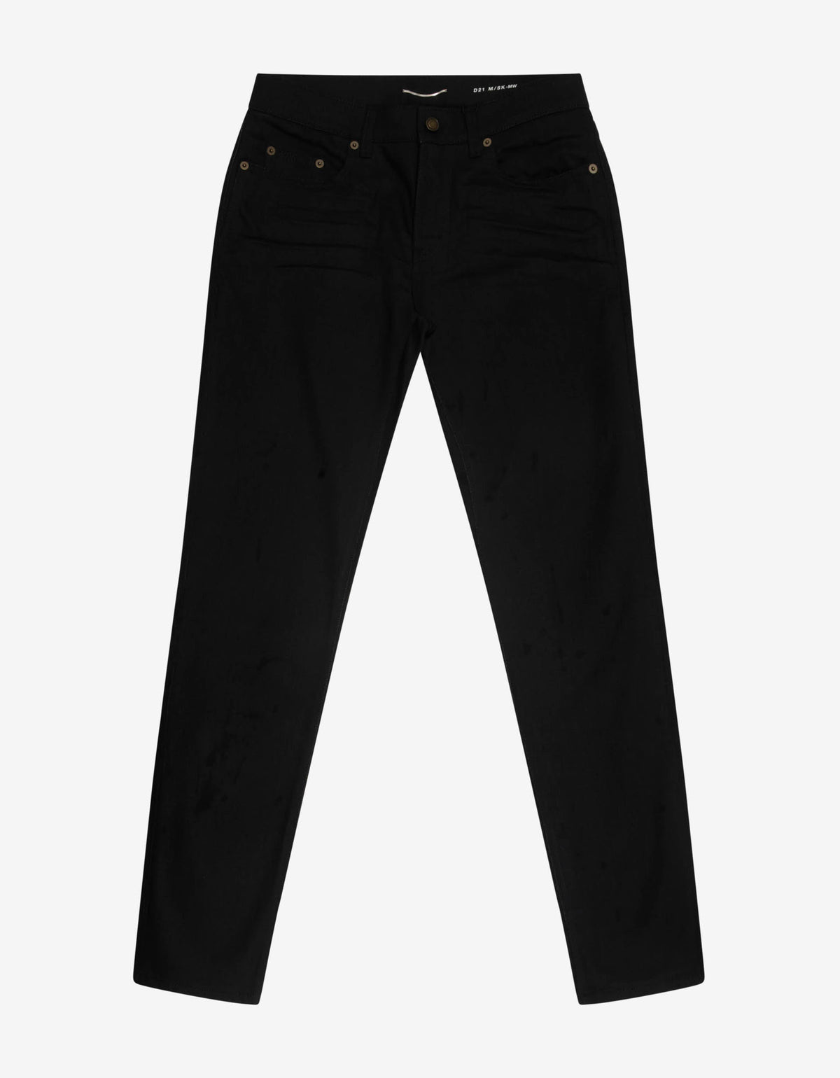 Saint Laurent Black Stretch-Denim Skinny Jeans