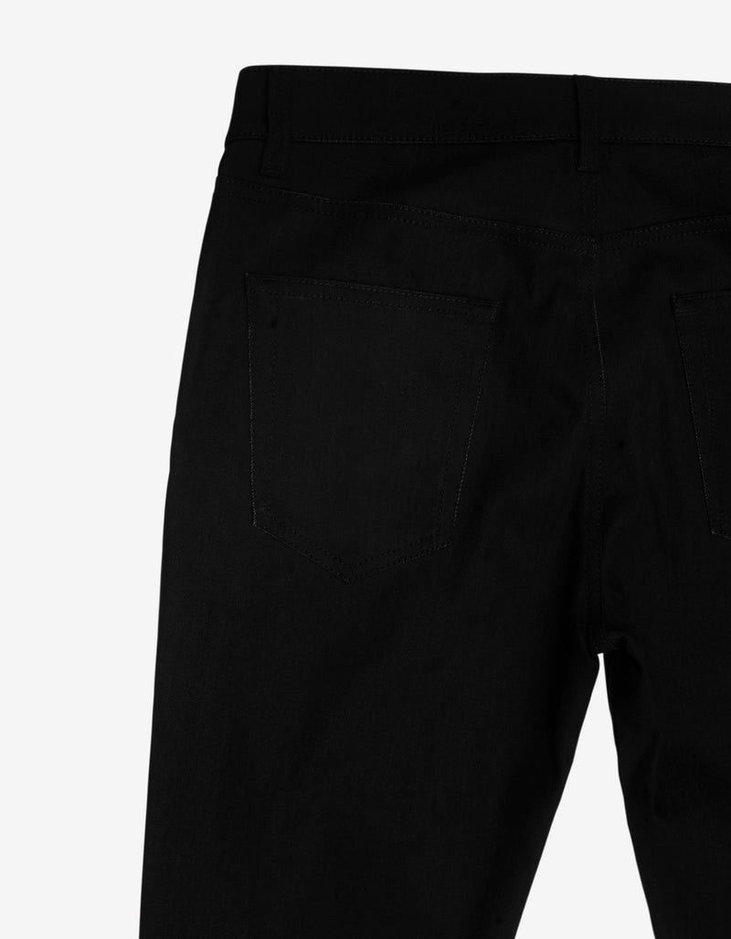 Saint Laurent Black Stretch-Denim Skinny Jeans