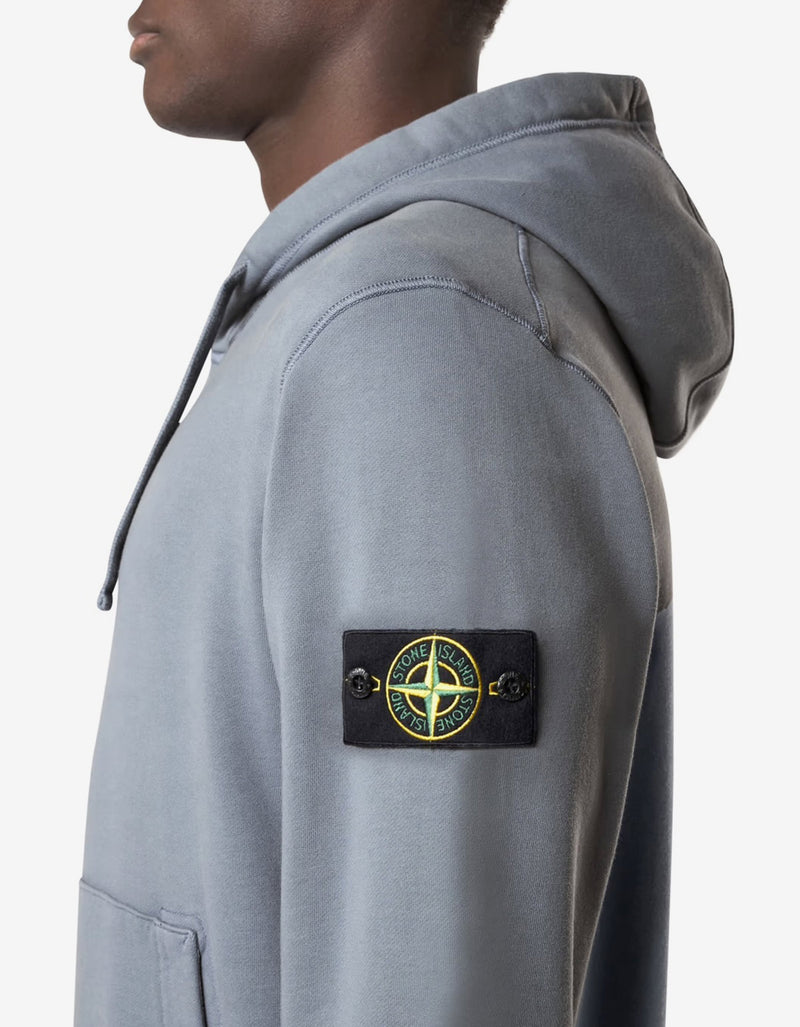 Stone Island Avio Blue Hoodie K1S156100045 V0024