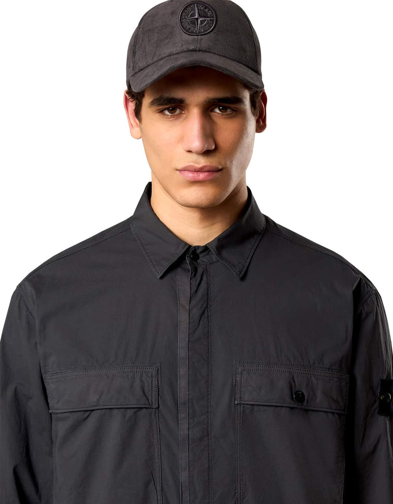 Stone Island Black Paracadute Overshirt K1S151200015 V0029