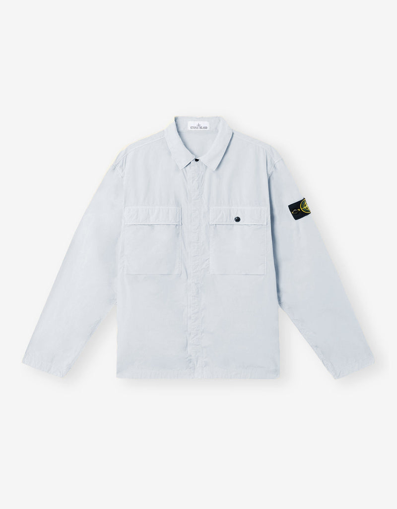 Stone Island Blue Paracadute Overshirt  K1S151200015 V0041