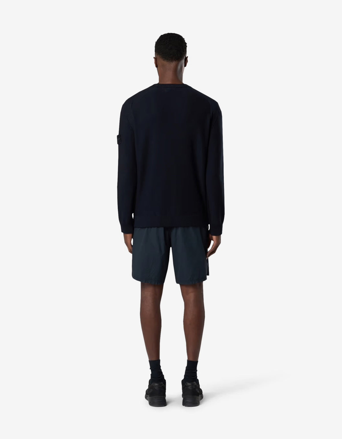 Stone Island Ghost Nylon Smerigliato Blue Shorts k1s15b100002-v0020