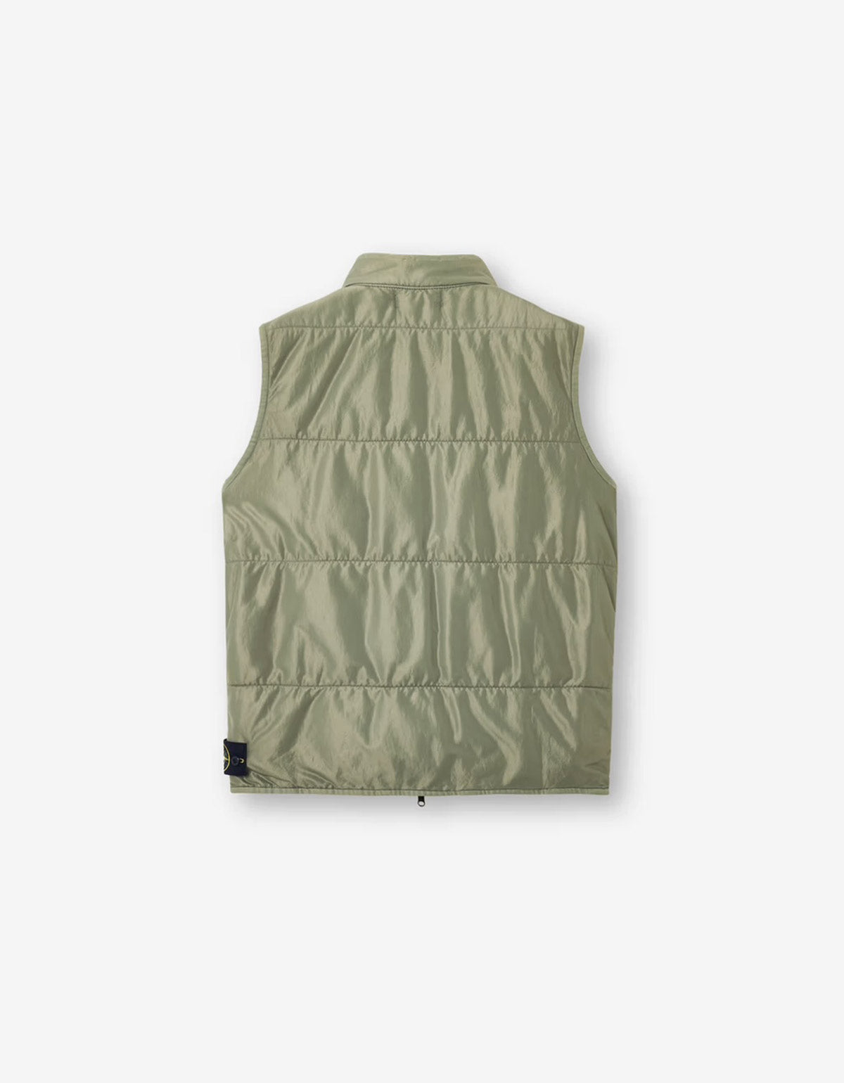 Stone Island Green Run-Proof Nylon Mesh-TC Gilet K1S15G100012 V0055 