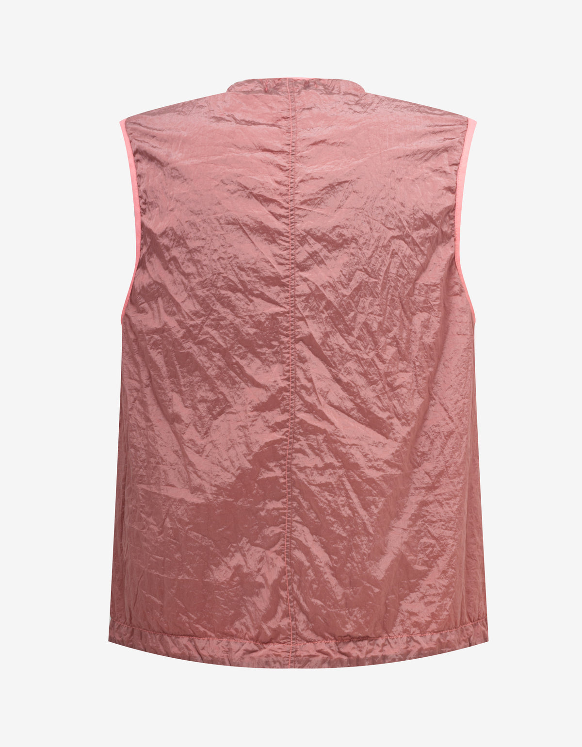 Stone Island Pink Nylon Metal Gilet