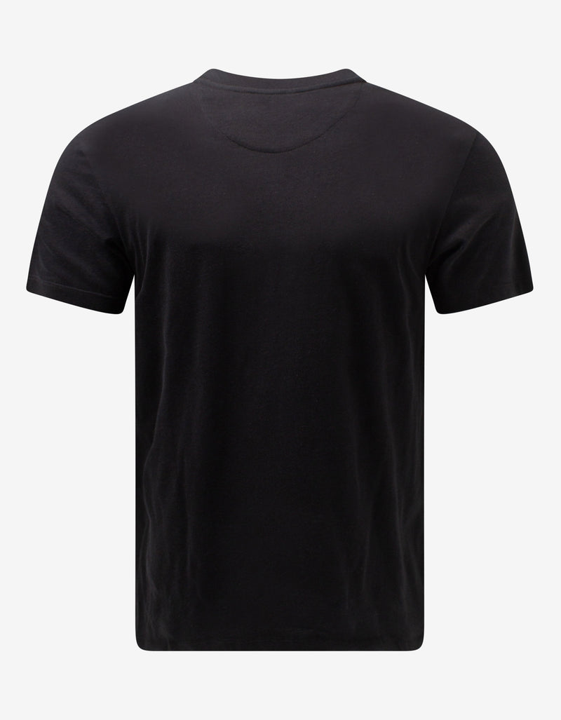 Valentino Garavani Black VLOGO Shadow Print T-Shirt